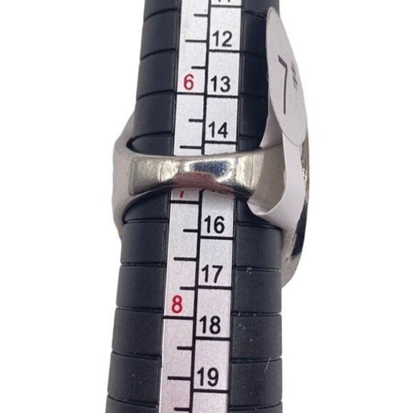 Mixed metal two tone saddle ring size 7 - Picture 4 of 4